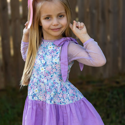 Lila Dress Set | Preppy Floral - Thankful Tuesday Special!