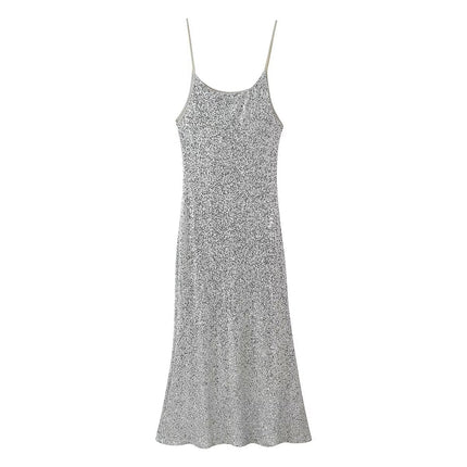 Women Clothing Top Sexy Beads Decoration Underwear Dress