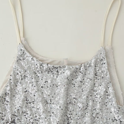Women Clothing Top Sexy Beads Decoration Underwear Dress