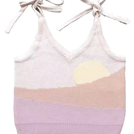 Sunset tie tank