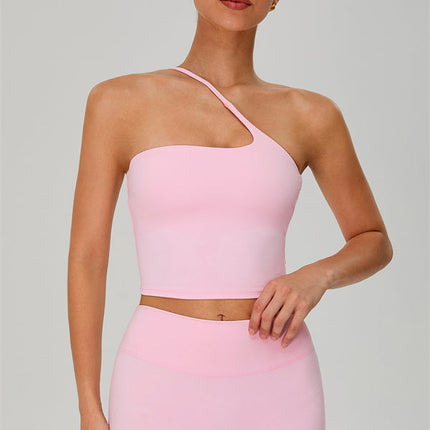 The Jewel One-Shoulder Crop Top