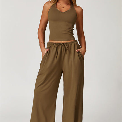 The Sprint Halter Tank Top