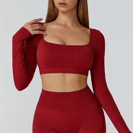 The Reign Long Sleeve Crop Top