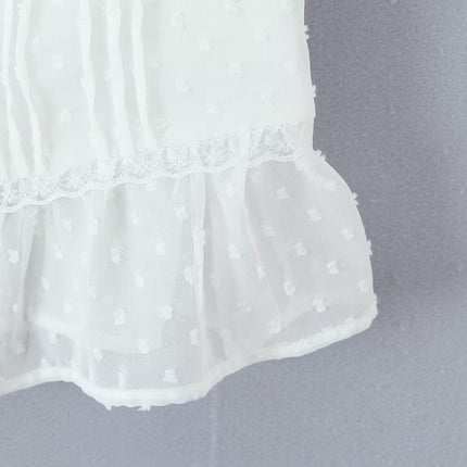 Atmosphere Lace Sleeveless Small Top Niche Lace up Waist Tight Sexy Short Sexy Shirt Vest