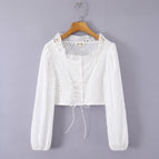 S / White