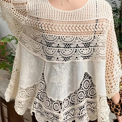 Women Summer Vacation V Neck Top