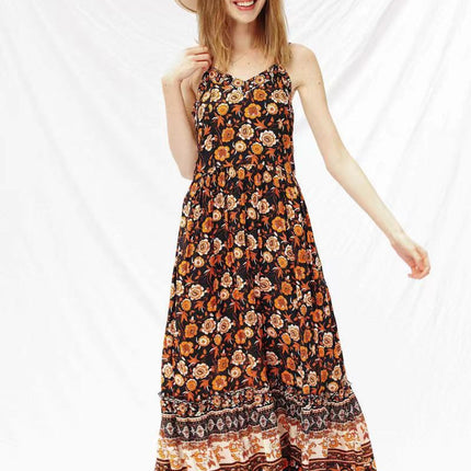 Floral maxi dress