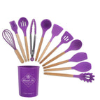 12pcs purple