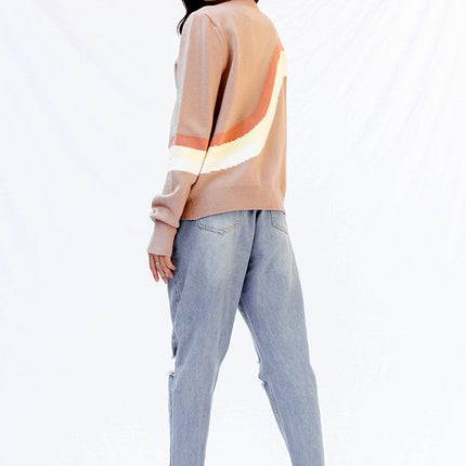 Retro stripe sweater