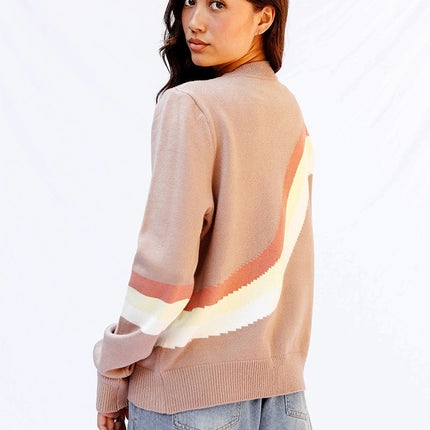 Retro stripe sweater