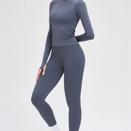 The Whim Long Sleeve T-shirt Leggings 2-Piece Set