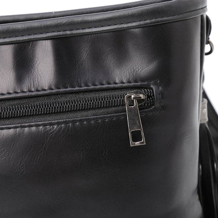 Trendy shoulder Women bag with diamond skull