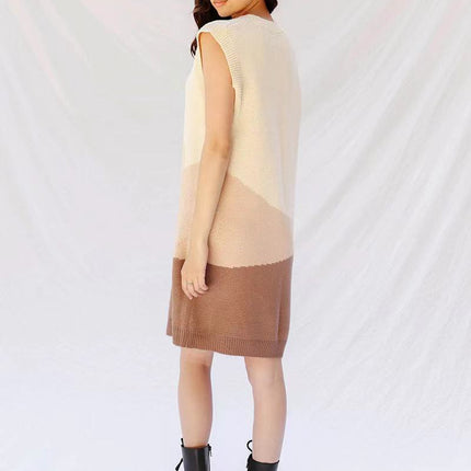 Sunset sweater dress