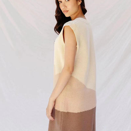 Sunset sweater dress