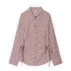 S / Pink Plaid