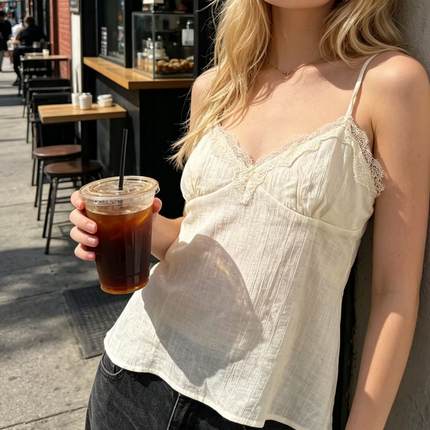 Women Clothing Wrinkle Effect Underwear Top