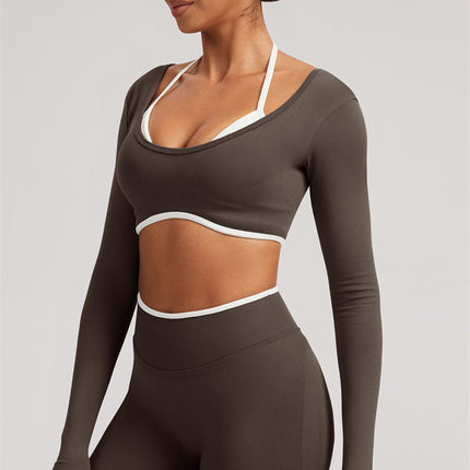 The Elevate Long Sleeve Crop top