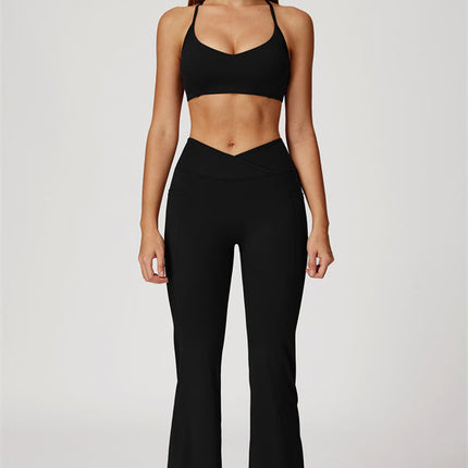 The Propel Sports Bra Flared Leggings 2-Piece Set