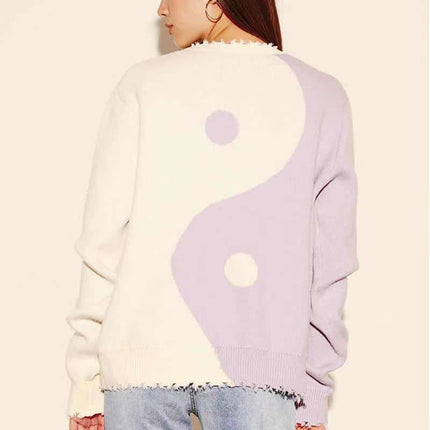 Yin yang sweater