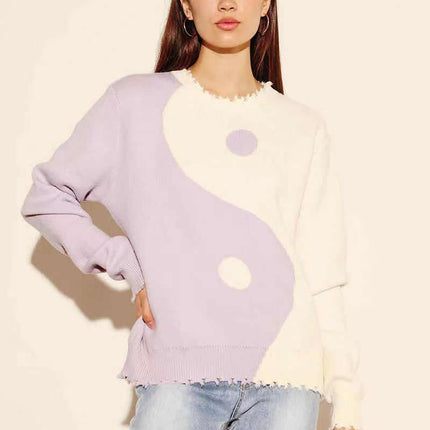 Yin yang sweater