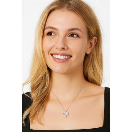 Crystal Heart Necklace