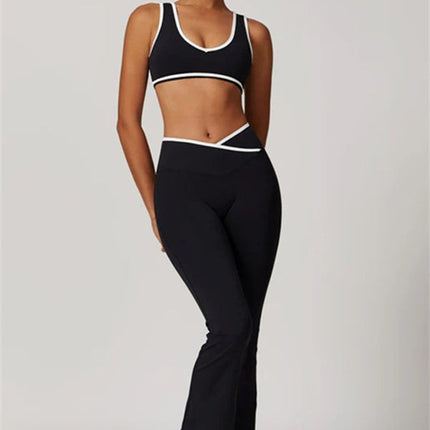 The Stamina Sports Bra Flared Leggings 2-Piece Set