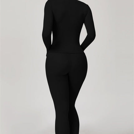 The Refresh Jacket Sports Bra Leggings 3-Piece Set