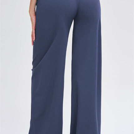 The Stride Crop Top Straight Leg Pants 2-Piece Set