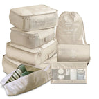 Beige / 8 piece set