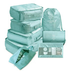 Bright blue / 8 piece set