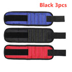 Black 3pcs / Five rows of 15 magnets