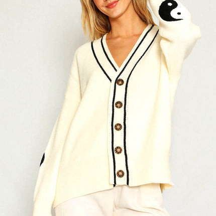 Varsity Novelty Cardigan
