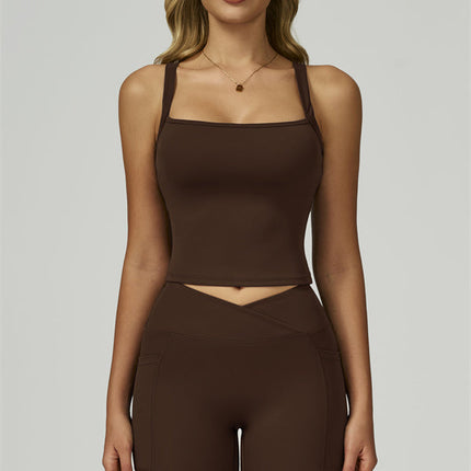 The Flourish Crop Tank Leggings 2-Piece Set