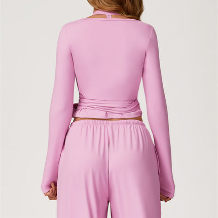 The Sprint Long Sleeve Crop Top