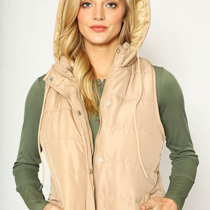 Long Puffer Vest