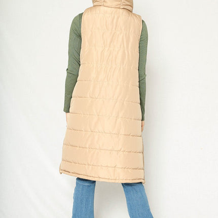 Long Puffer Vest