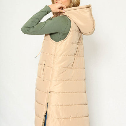 Long Puffer Vest