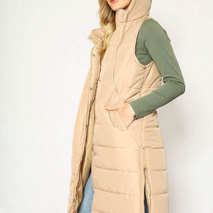 Long Puffer Vest