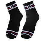 Peace stripe black / One size
