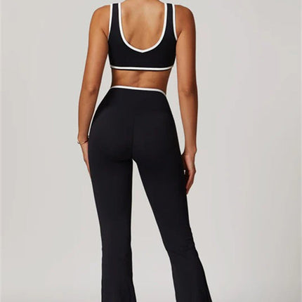 The Stamina Sports Bra Flared Leggings 2-Piece Set