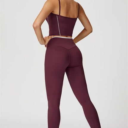 The Radiant Crop Top Leggings 2-Piece Set