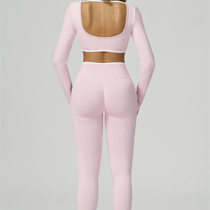 The Prime Line Long Sleeve Crop Top