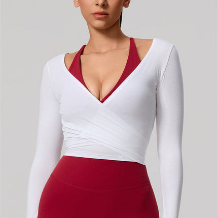 The Lively Long Sleeve Crop Top