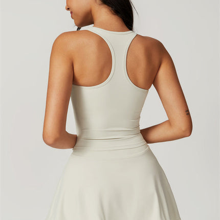 The Dynamic Crop Top Tennis Skirt 2-Piece Set