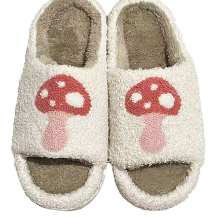 Open toe novelty slippers