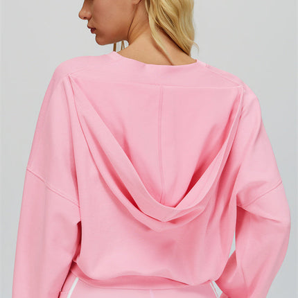 The Whisper V-Neck Hoodie