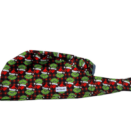 DK Scrubs Grinch Scrub Cap