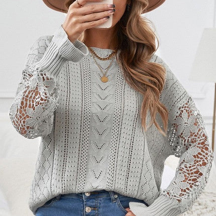 Lacey long sleeve top