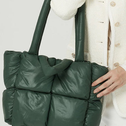 Puffer handbag