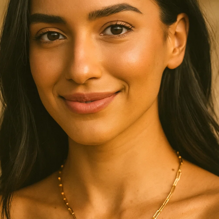 Paperclip Link Necklace – Effortless Glamour for Any Occasion